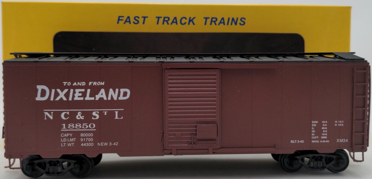 American Models S Scale NC&ST.L Boxcar #18850 LN/Box