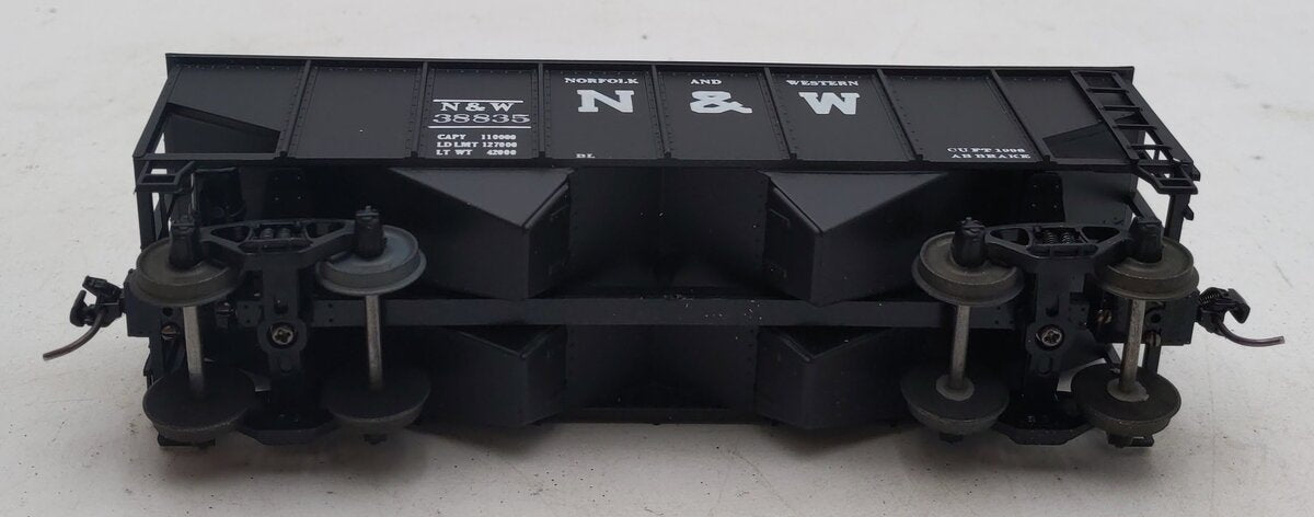 American Models 3205 S Scale Norfolk & Western 2 Bay Hopper #38835 LN/Box