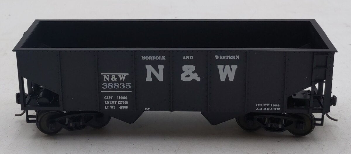 American Models 3205 S Scale Norfolk & Western 2 Bay Hopper #38835 LN/Box