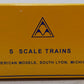 American Models 308 S Gauge Peabody 2-Bay Hopper AM #6622 VG/Box