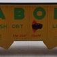 American Models 308 S Gauge Peabody 2-Bay Hopper AM #6622 VG/Box