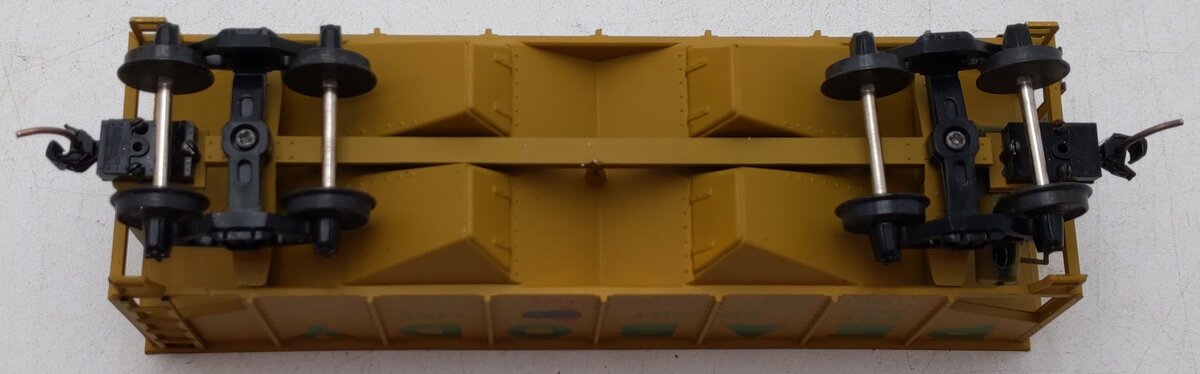 American Models 308 S Gauge Peabody 2-Bay Hopper AM #6622 VG/Box