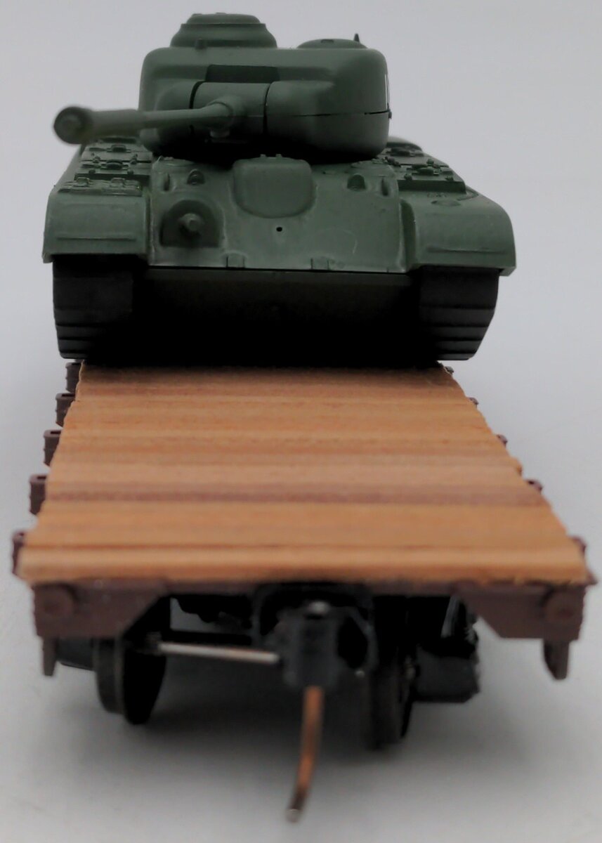 American Models 6016 S Gauge Missouri Pacific Flatcar With Load #99414 LN/Box