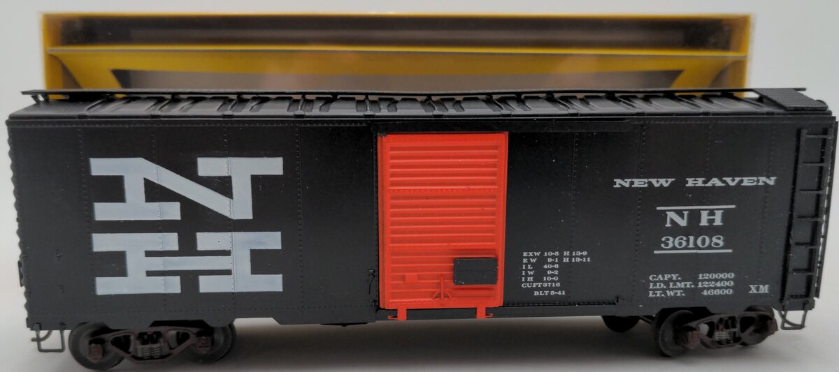 American Models 128 S Scale New Haven Boxcar #36108 EX/Box