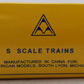 American Models 308 S Gauge Peabody 2-Bay Hopper AM #6683 EX/Box