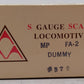American Models S Gauge Missouri Pacific Diesel Locomotive #370 EX/Box