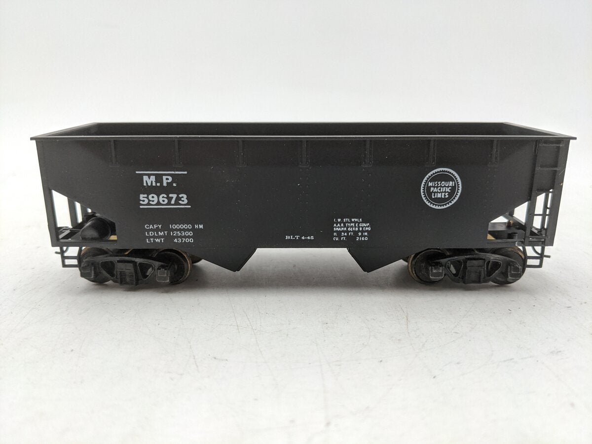 American Models 364 S Gauge Missouri Pacific Hopper #59673-Scale EX/Box