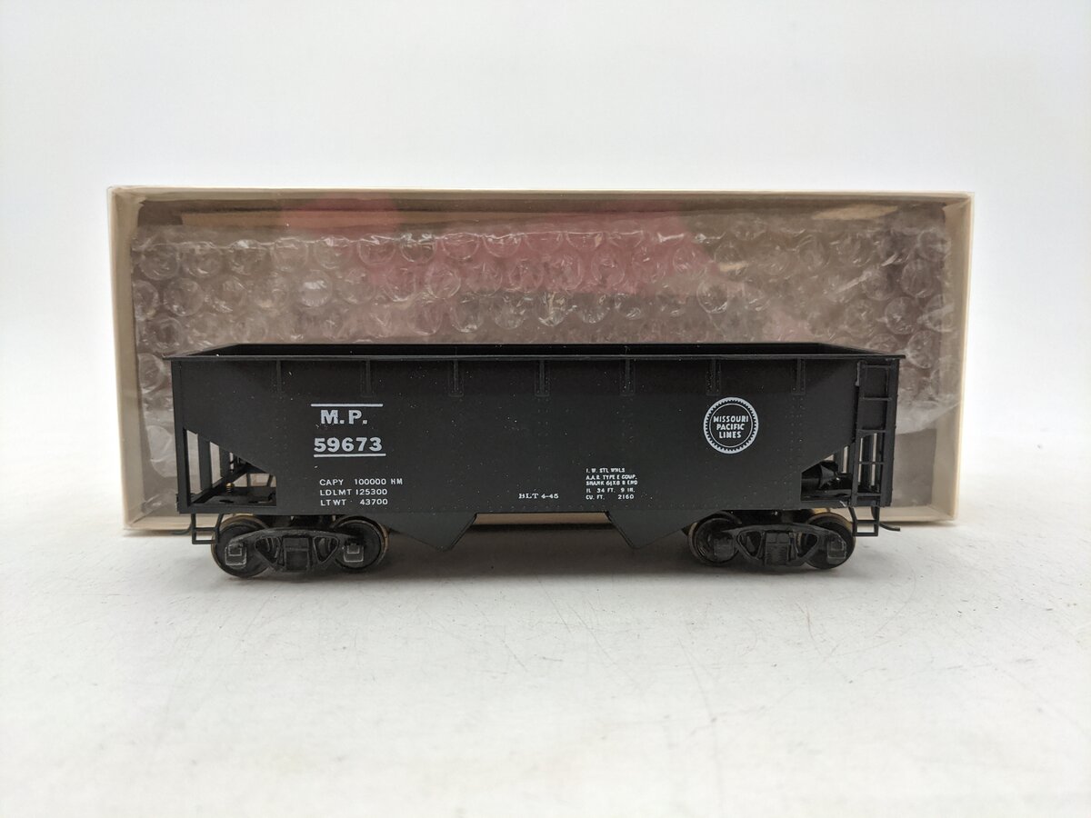 American Models 364 S Gauge Missouri Pacific Hopper #59673-Scale EX/Box