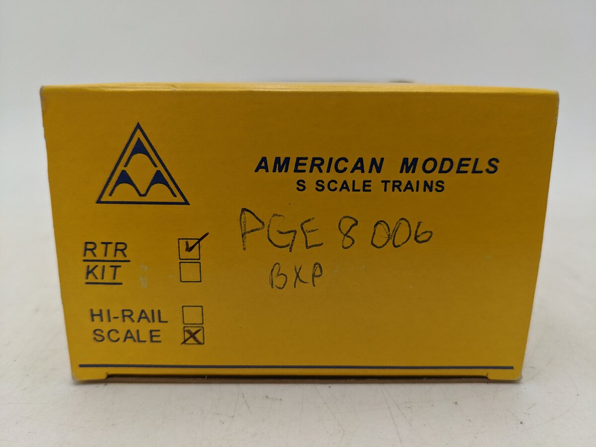 American Models S Scale Pacific Great Eastern #8006 EX/Box