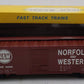American Models 1131 S Scale (Hi-Rail) Norfolk & Western 40' Box Car #54586 LN/Box
