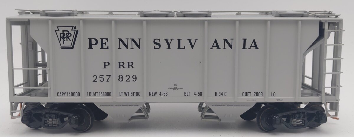 MTH 35-75050 S-Scale Pennsylvania Railroad PS-2 Hopper Car #257829 LN/Box
