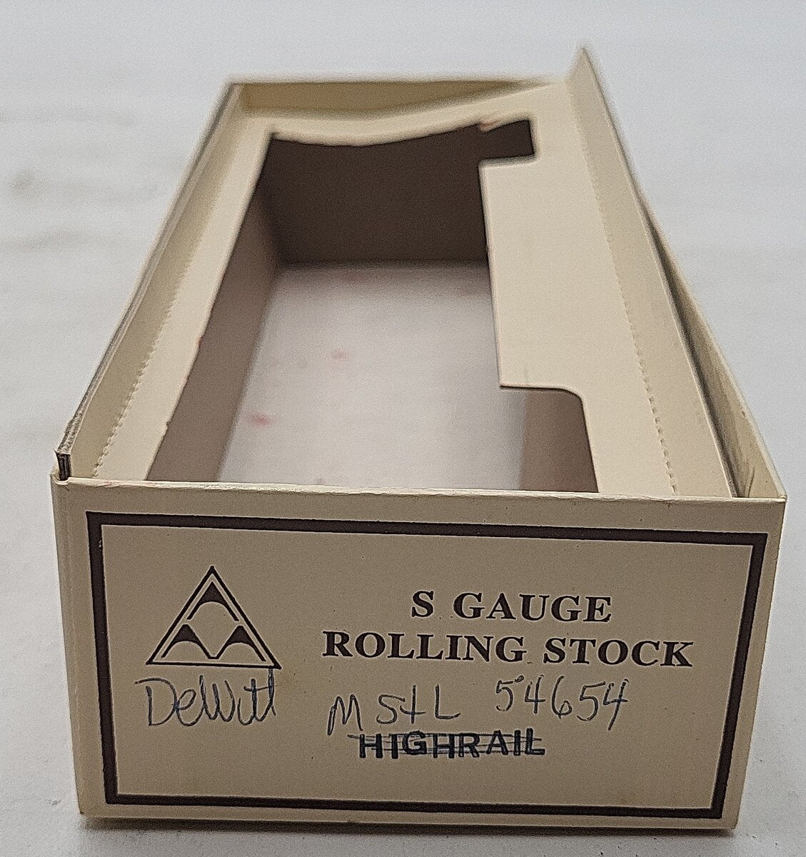American Models S Scale Minneapolis & St Louis Box Car #54654 EX/Box