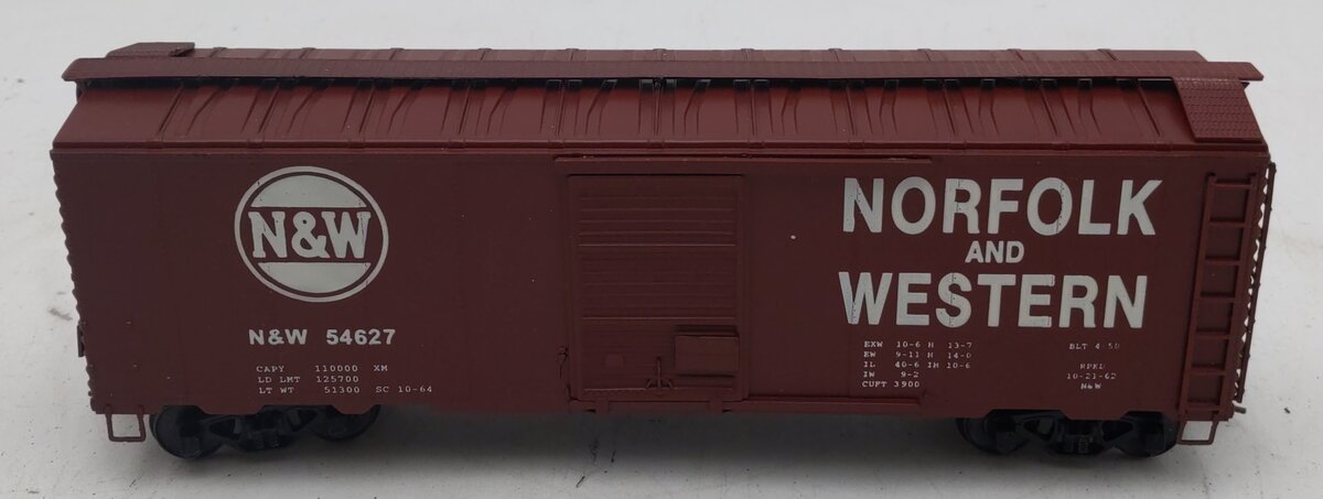 American Models 1131 S Scale Norfolk & Western 40' Box Car #54627 LN/Box