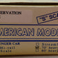 American Models S Gauge Pullman Observation Passenger Car #1402 EX/Box
