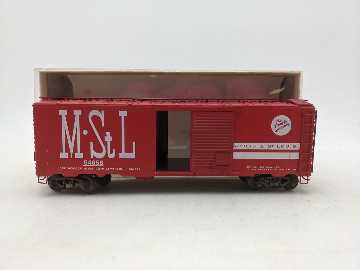American Models 133 S Gauge Minneapolis & St Louis Boxcar #54658-Scale EX/Box