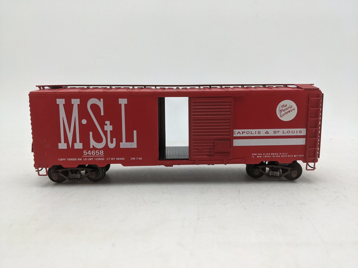 American Models 133 S Gauge Minneapolis & St Louis Boxcar #54658-Scale EX/Box