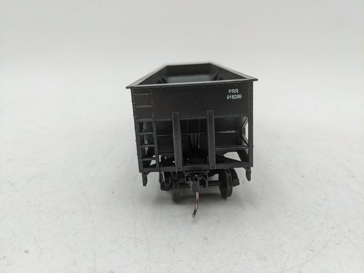 American Models 3458B S Scale PRR 4-Bay Hopper Scale- Wheels & Couplers EX/Box