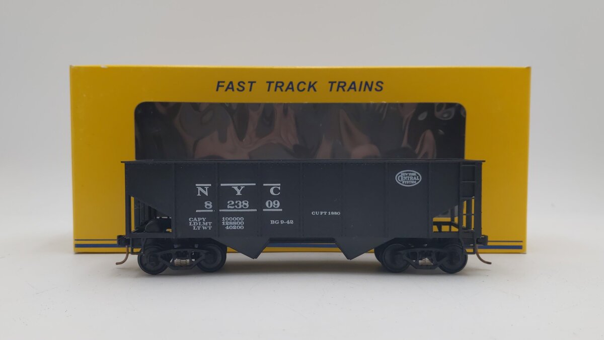 American Models 3206 S Scale NYC Hopper Car #823809 (Hi-Rail) LN/Box