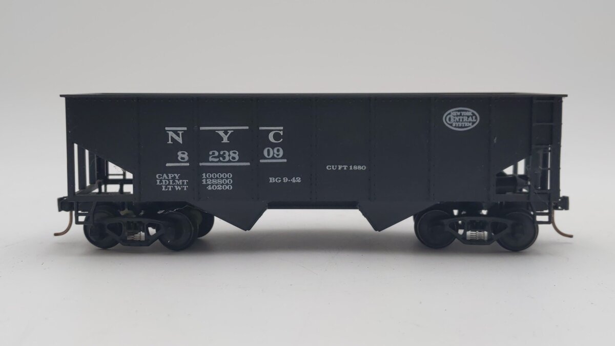 American Models 3206 S Scale NYC Hopper Car #823809 (Hi-Rail) LN/Box