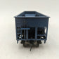American Models 3414 S Gauge Reading Blue Coal 4-Bay Hopper #109812-Scale EX/Box