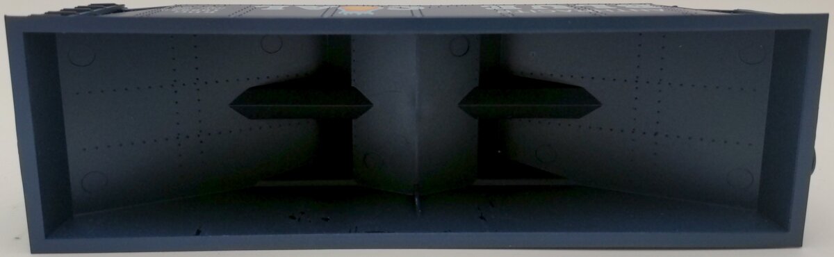 American Models 3273 S Reading Blue Coal 2-Bay Hopper #109832 EX/Box