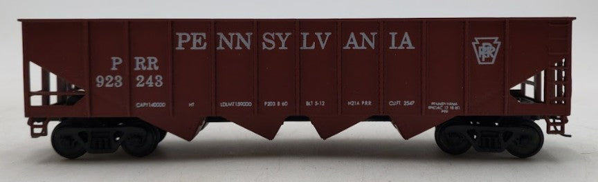 American Models 3458R S Scale PRR 4-Bay Hopper #923243 LN/Box