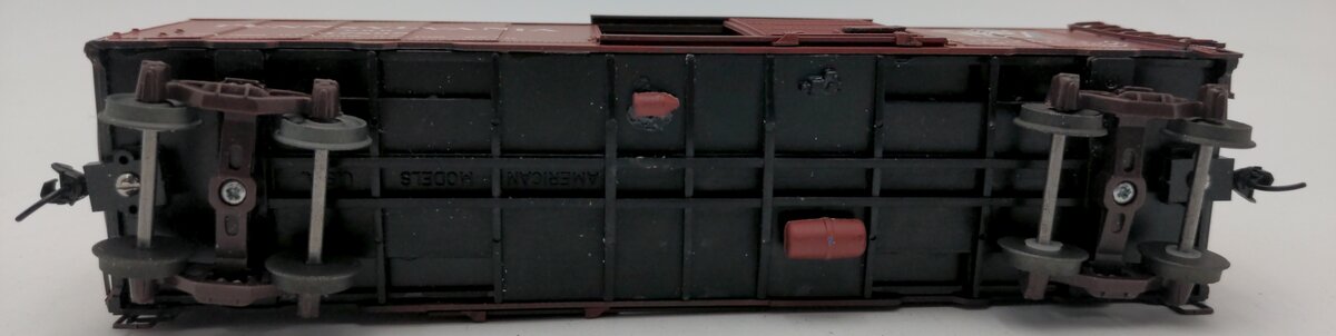 American Models S Scale Pennsylvania Boxcar #47898 EX
