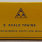 American Models 1501 S Gauge Railbox Boxcar #10037 EX/Box
