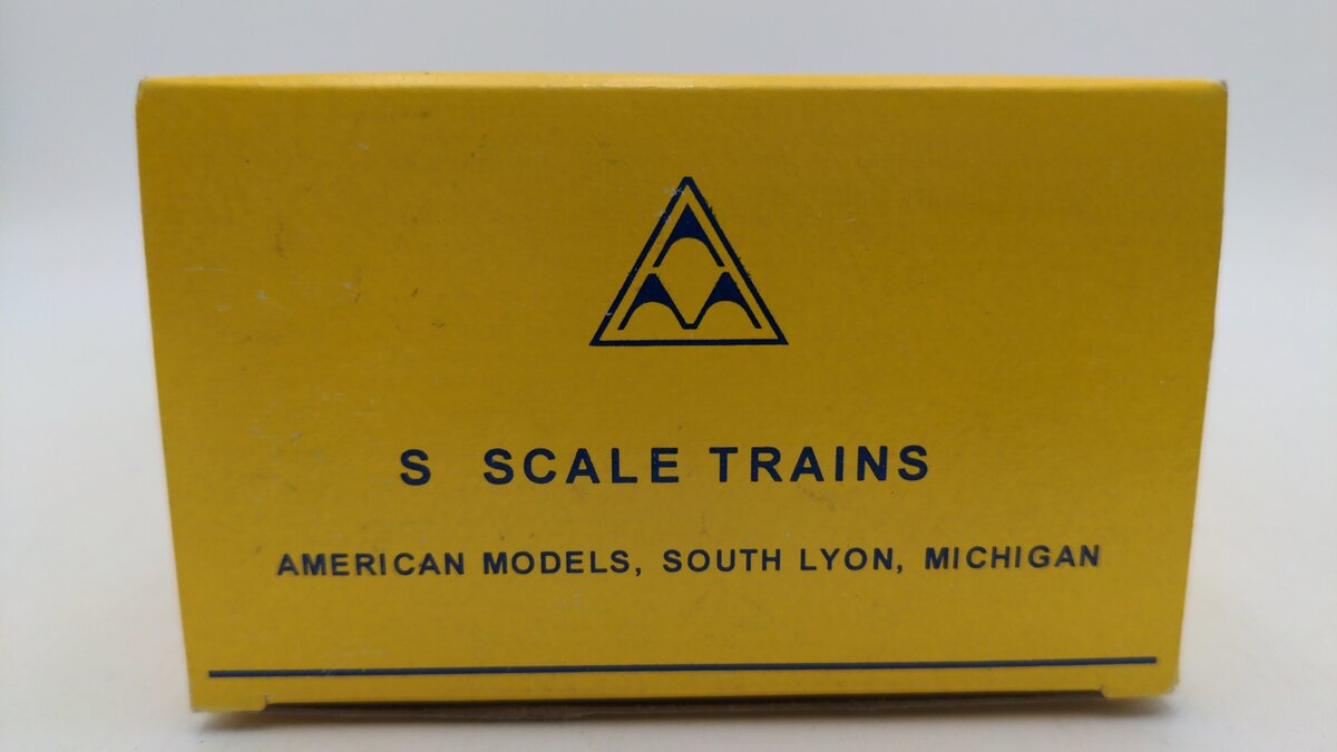 American Models 1501 S Scale Railbox Boxcar #10142 EX/Box