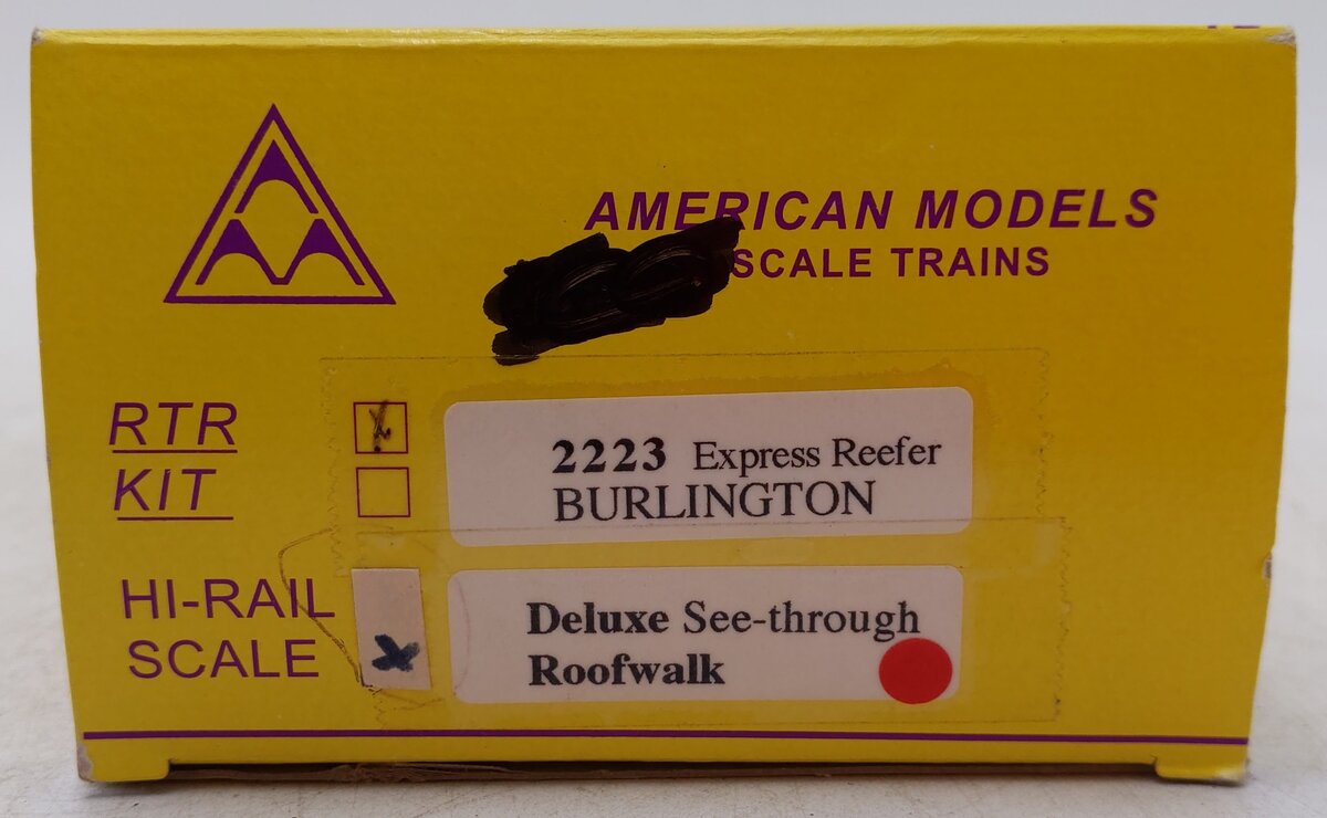American Models 2223 S Burlington Express Reefer #79236-Scale EX/Box