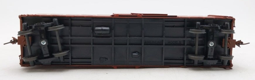American Models 1123 S Scale Pennsylvania Railroad Box Car w/Scale Wheels #92461 LN/Box
