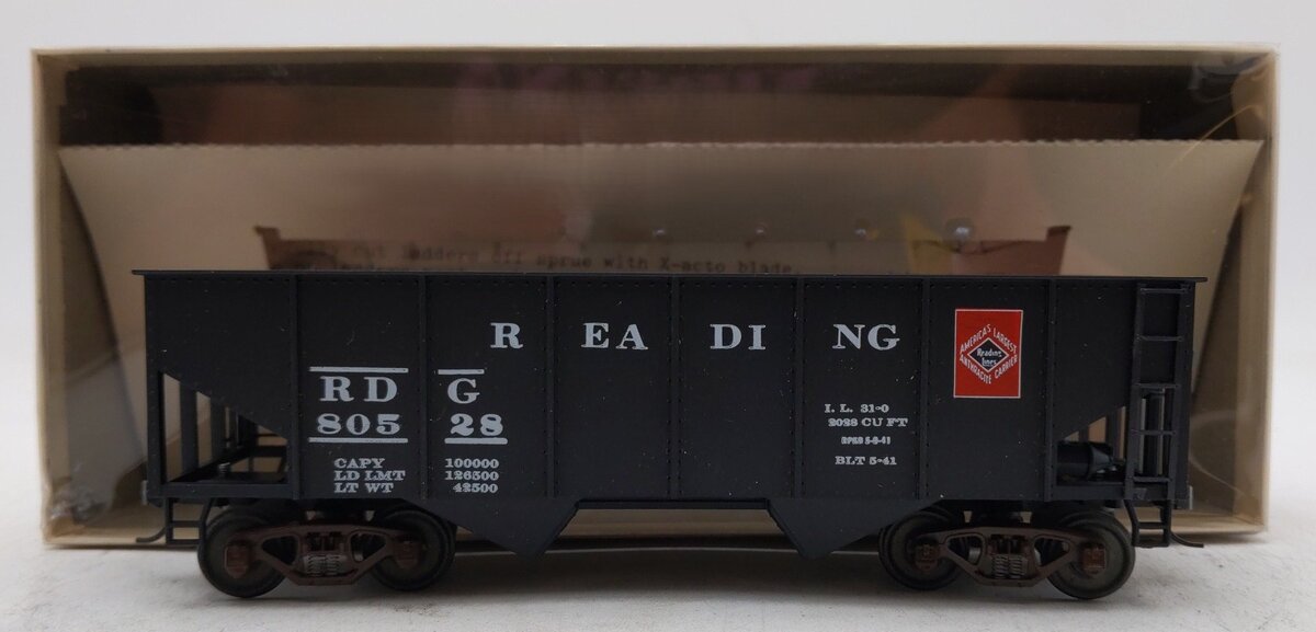 American Models S Scale Reading Hopper #80528 EX/Box