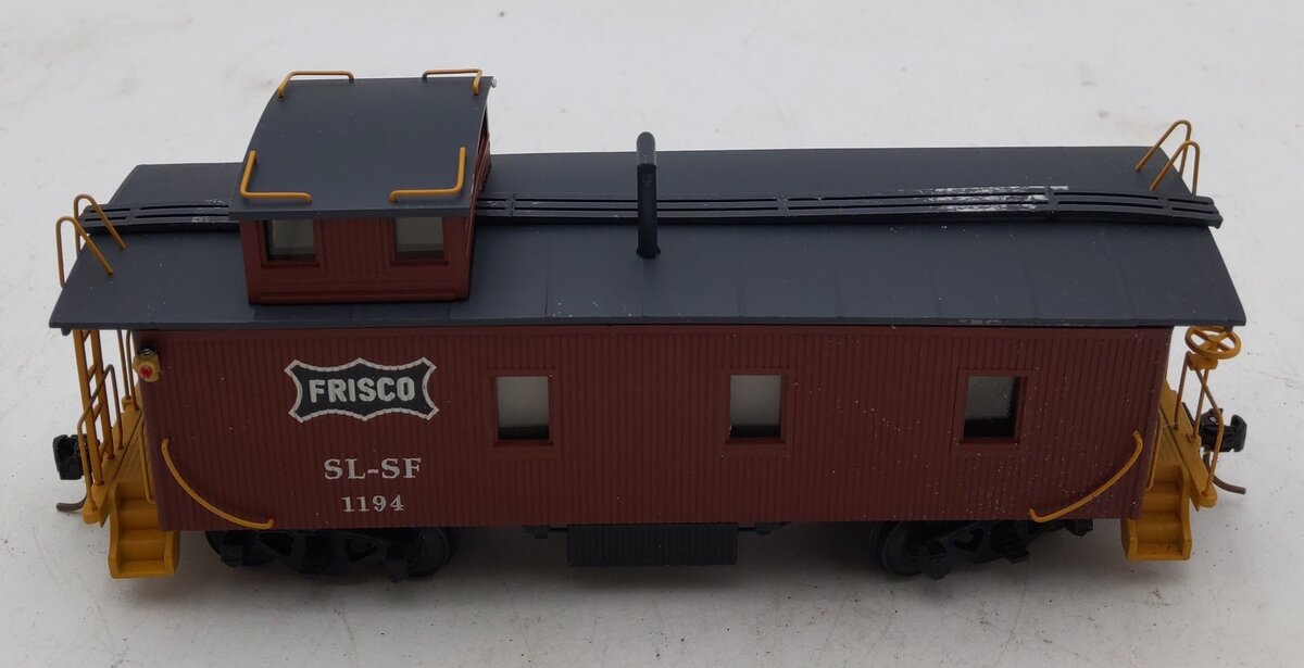 American Models 7510-B S Frisco Wood Caboose #1197 EX/Box
