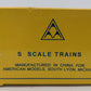 American Models 7722 S Gauge Illuminated Frisco Caboose #1746 VG/Box