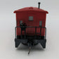 American Models 7722 S Gauge Illuminated Frisco Caboose #1746 VG/Box