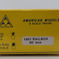 American Models 1501 S Scale Railbox Boxcar #10145 EX/Box