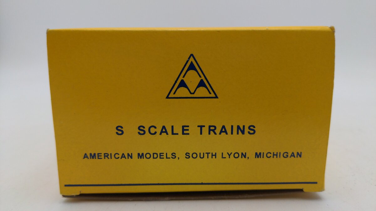 American Models 1501 S Scale Railbox Boxcar #10145 EX/Box