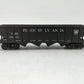 American Models 3458B S Scale PRR 4-Bay Hopper Scale- Wheels & Couplers EX/Box