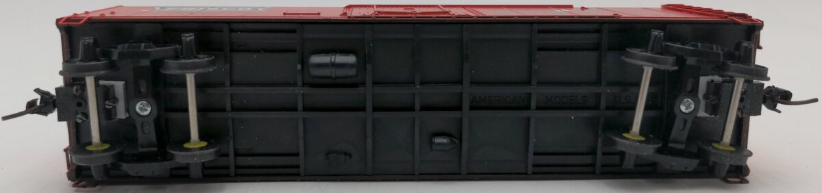 American Models 2225 S Scale Frisco Box Car w/Scale Wheels #15052 EX/Box