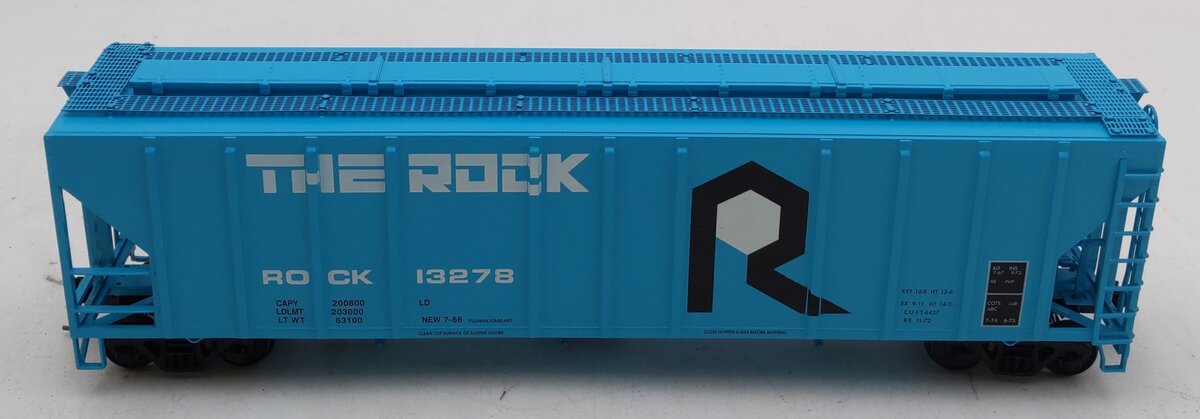 American Models 3311 S Gauge The Rock Covered Hopper #13278 LN/Box