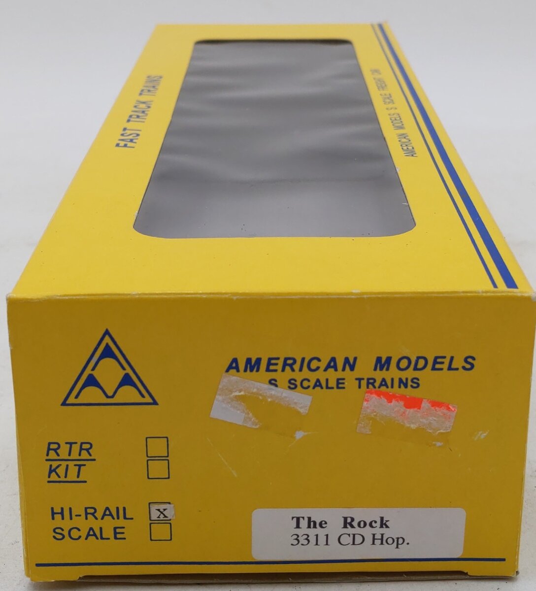 American Models 3311 S Gauge The Rock Covered Hopper #13278 LN/Box