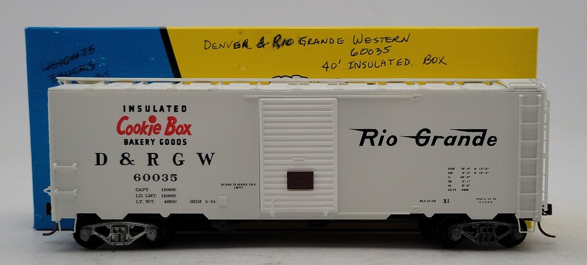 Precision Scale 60035 S Scale D&RGW 