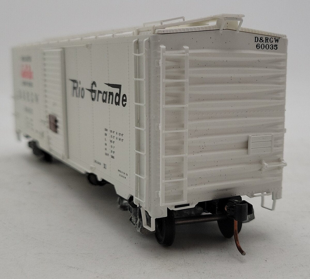 Precision Scale 60035 S Scale D&RGW "Cookie Box" Boxcar #60035 EX/Box