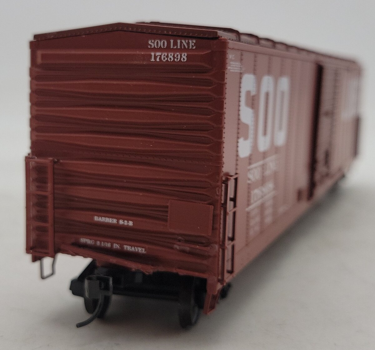 Precision Scale 176898 S Scale Soo Line Boxcar #176898 EX/Box