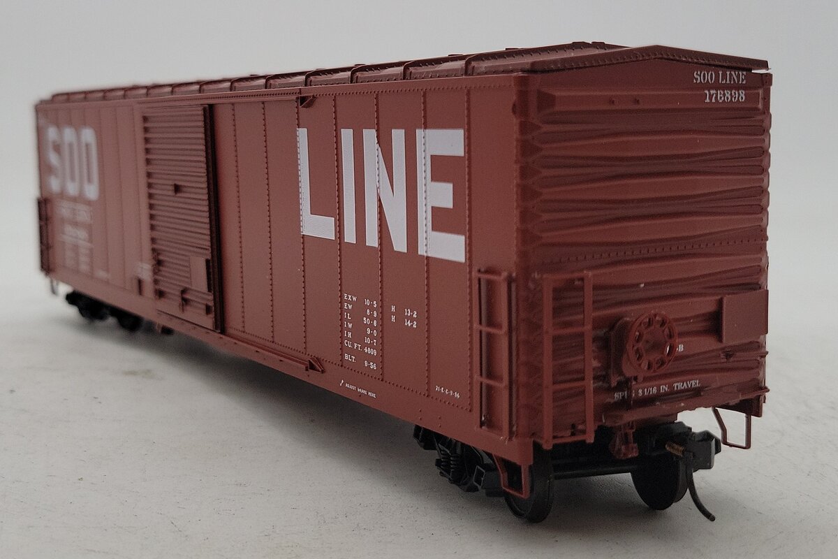 Precision Scale 176898 S Scale Soo Line Boxcar #176898 EX/Box