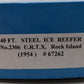 Gold Coast 2306 S Scale Union Refrigerator Transit Boxcar #67262 EX/Box