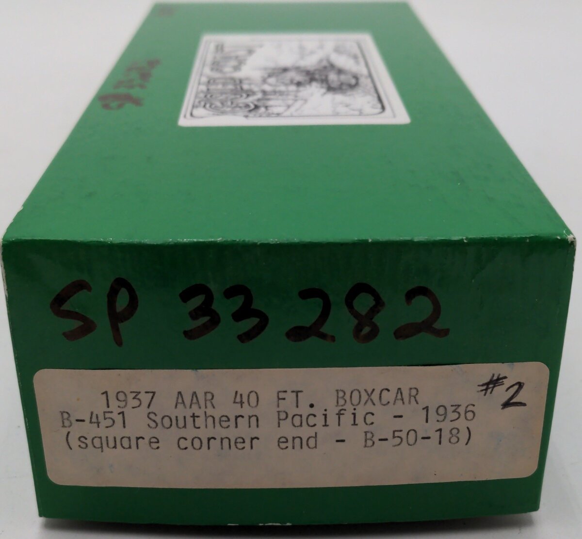 Gold Coast 33282 S Scale Southern Pacific Boxcar LN/Box