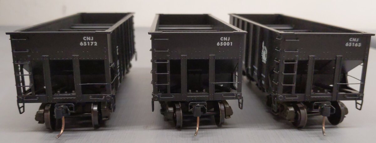 S-Helper 01180 S Scale Central Of New Jersey 3 Car Hopper Set A LN/Box