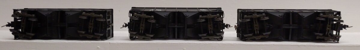 S-Helper 01180 S Scale Central Of New Jersey 3 Car Hopper Set A LN/Box