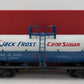 Downs Model RR S Gauge Jack Frost Sugar Company Tank Car VG/Box